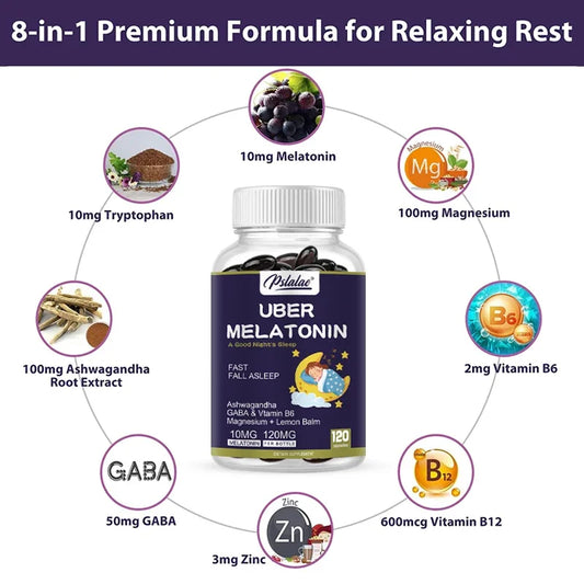 Melatonin Sleep Aid – Natural Supplement