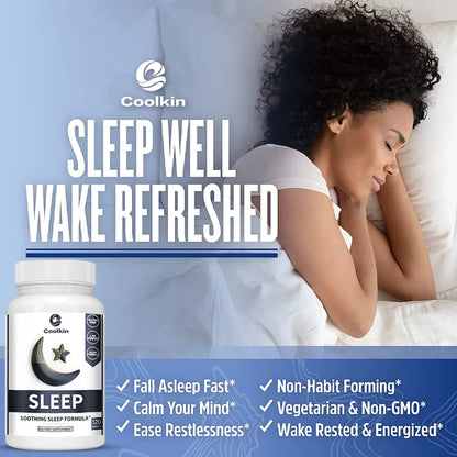 Valerian Root & Melatonin – Faster Sleep, Deeper Rest