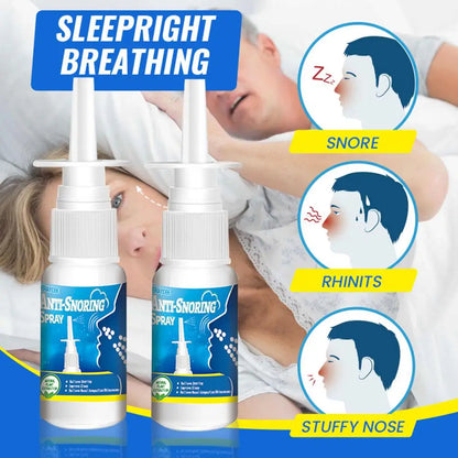 Anti-Snoring Nasal Spray – Natural Relief for Better Sleep