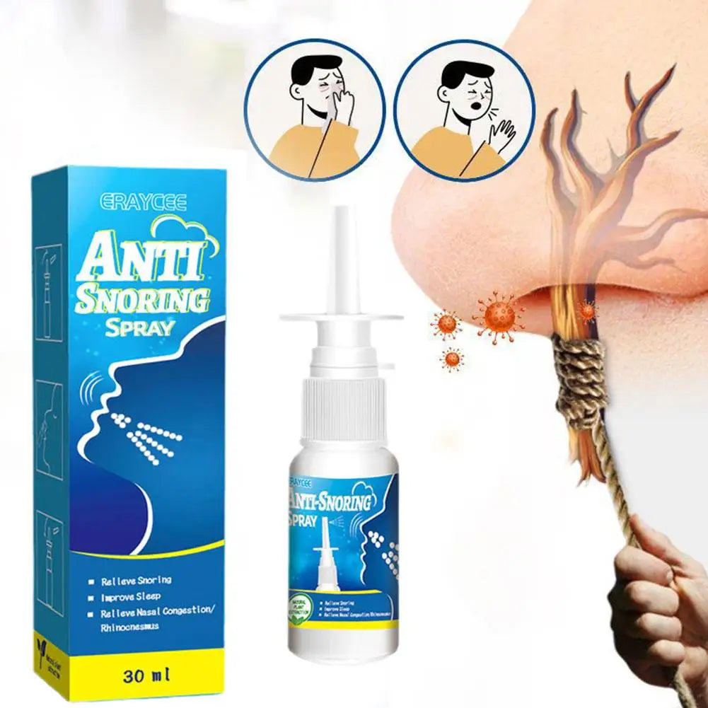 Anti-Snoring Nasal Spray – Natural Relief for Better Sleep