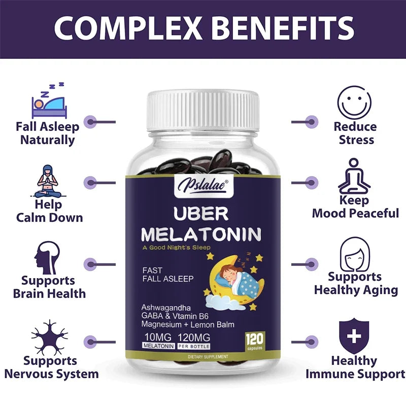 Melatonin Sleep Aid – Natural Supplement