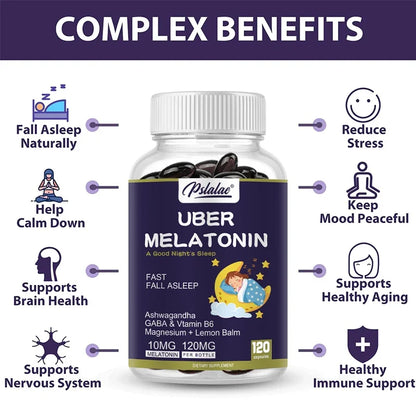 Melatonin Sleep Aid – Natural Supplement